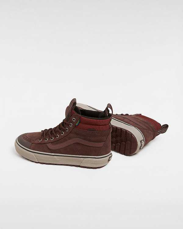 Brown Men Vans MTE Sk8-Hi Waterproof Shoes NZ | VN3180645