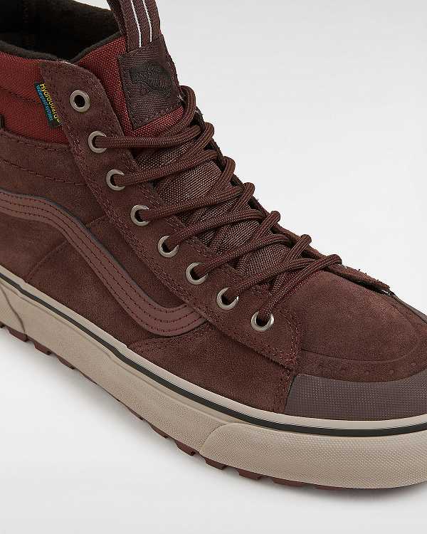 Brown Men Vans MTE Sk8-Hi Waterproof Shoes NZ | VN3180645