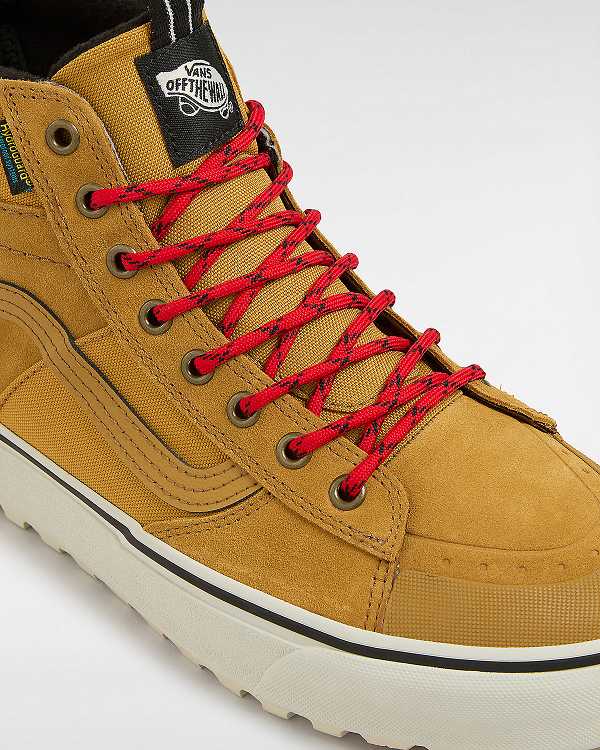 Brown Men Vans MTE Sk8-Hi Waterproof Shoes NZ | VN8107635