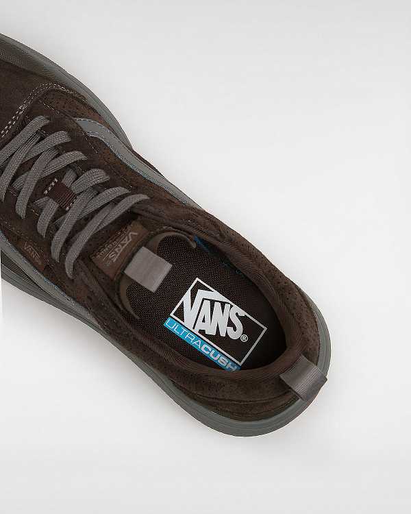 Brown Men Vans MTE UltraRange EXO SE Perf Suede Waterproof Boots NZ | VN0497286