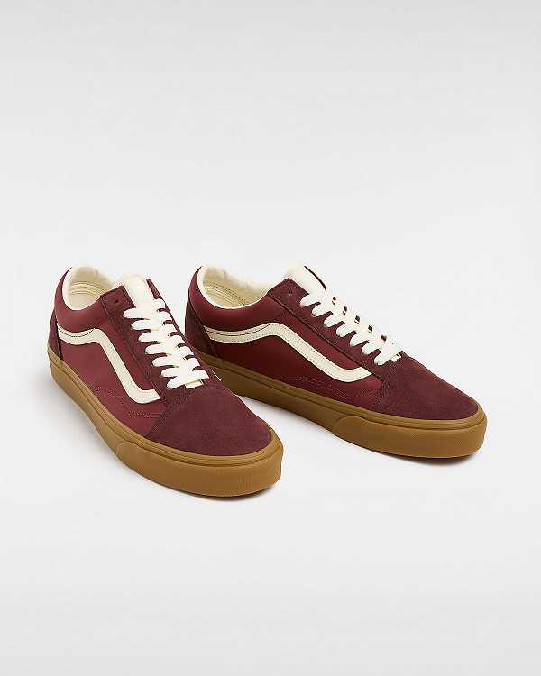 Brown Men Vans Old Skool Sneakers NZ | VN0312475