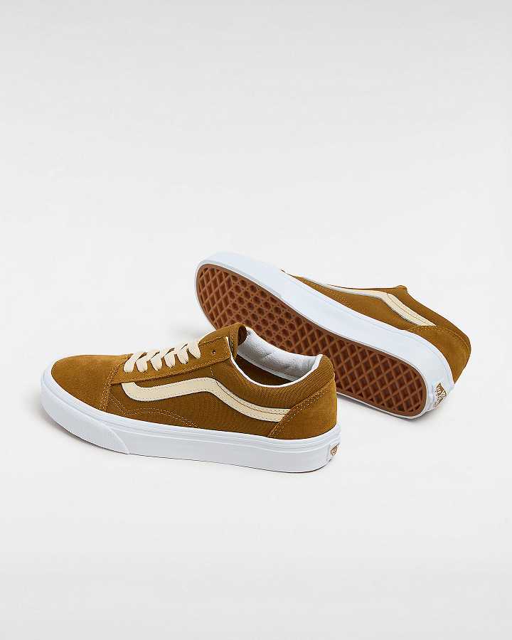 Brown Men Vans Old Skool Sneakers NZ | VN1208596