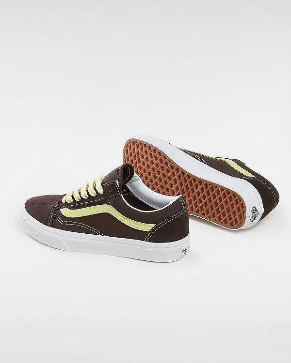 Brown Men Vans Old Skool Sneakers NZ | VN1307496