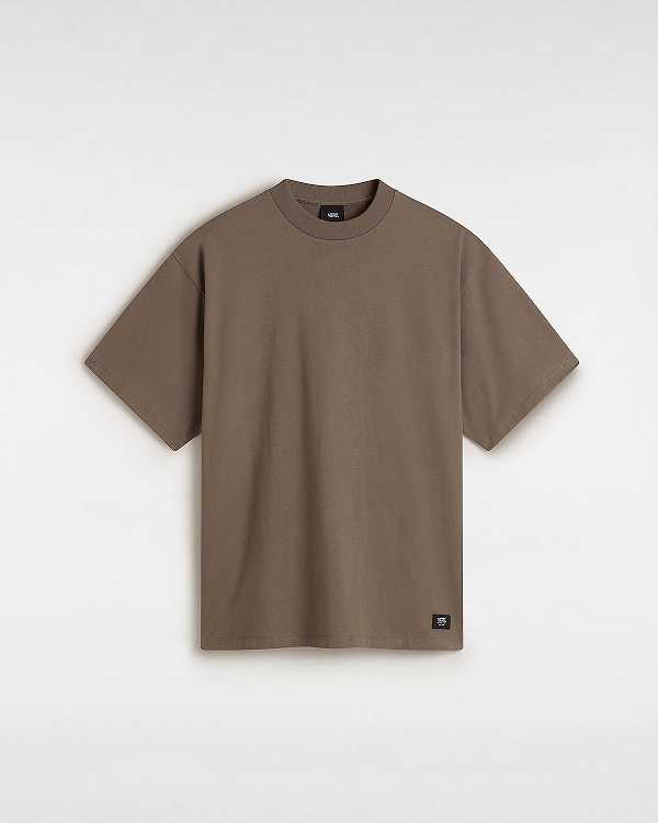 Brown Men Vans Original Standards T Shirts NZ | VN8439207