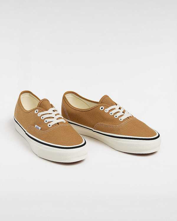 Brown Men Vans Premium Authentic 44 Duck Canvas Shoes NZ | VN6907845