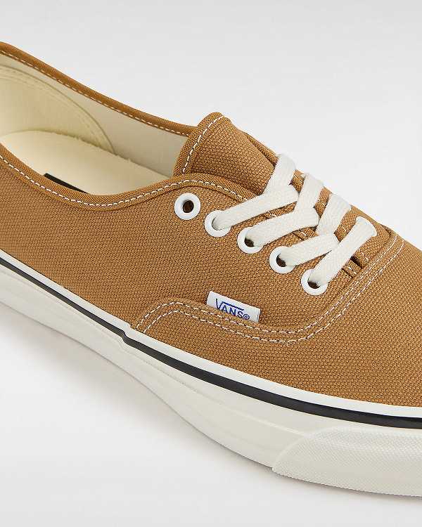 Brown Men Vans Premium Authentic 44 Duck Canvas Shoes NZ | VN6907845