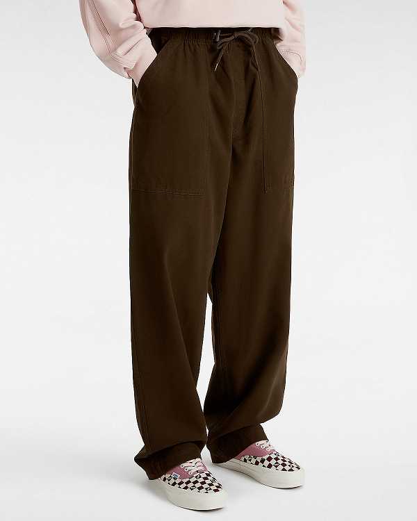 Brown Men Vans Premium Easy Trouser Pants NZ | VN7105634