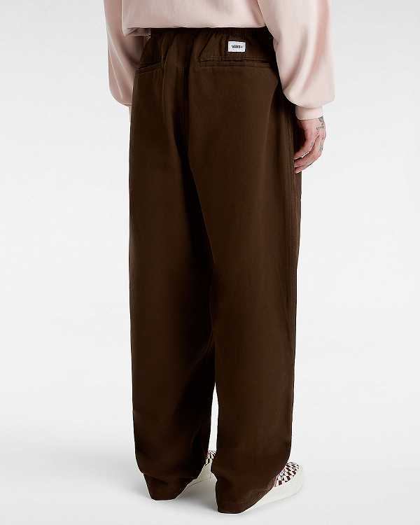 Brown Men Vans Premium Easy Trouser Pants NZ | VN7105634