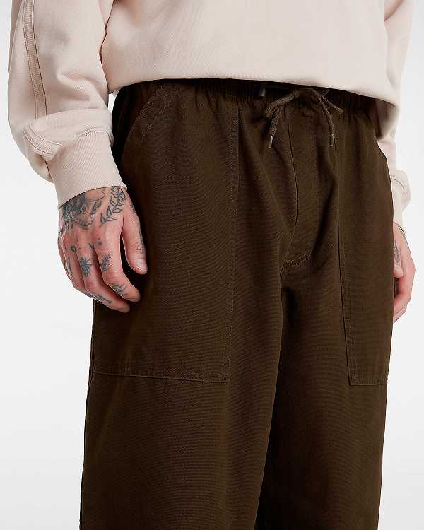 Brown Men Vans Premium Easy Trouser Pants NZ | VN7105634