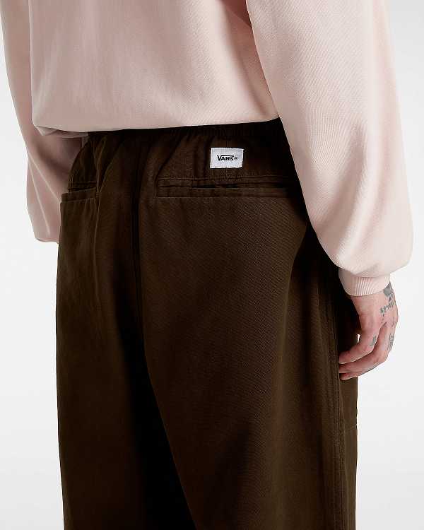 Brown Men Vans Premium Easy Trouser Pants NZ | VN7105634