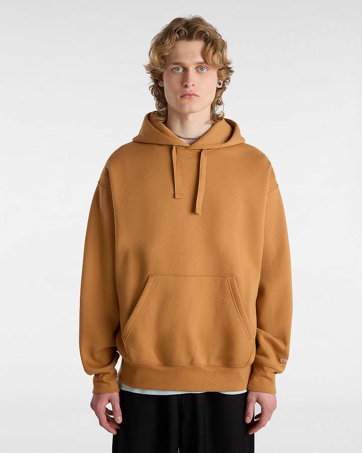 Brown Men Vans Premium Surplus Hoodie NZ | VN5486391