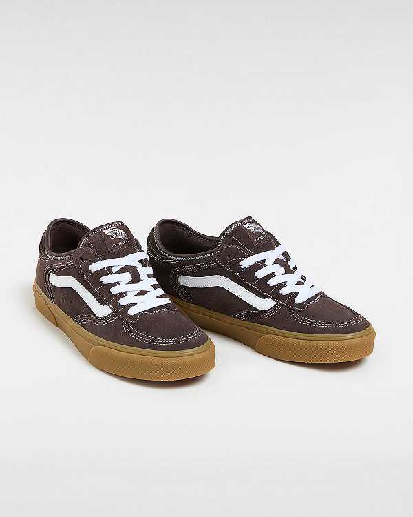 Brown Men Vans Rowley Classic Sneakers NZ | VN4215937