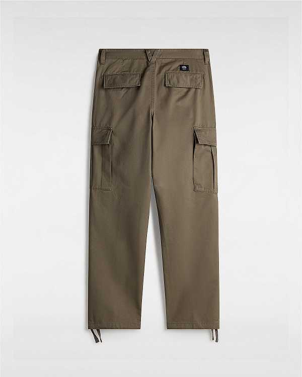 Brown Men Vans Service Cargo Loose Tapered Pants NZ | VN4395216