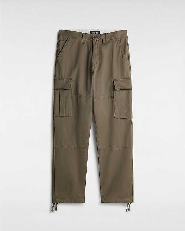 Brown Men Vans Service Cargo Loose Tapered Pants NZ | VN4395216