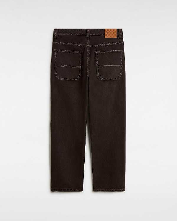 Brown Men Vans Skate Check-5 Loose Pants NZ | VN6924701