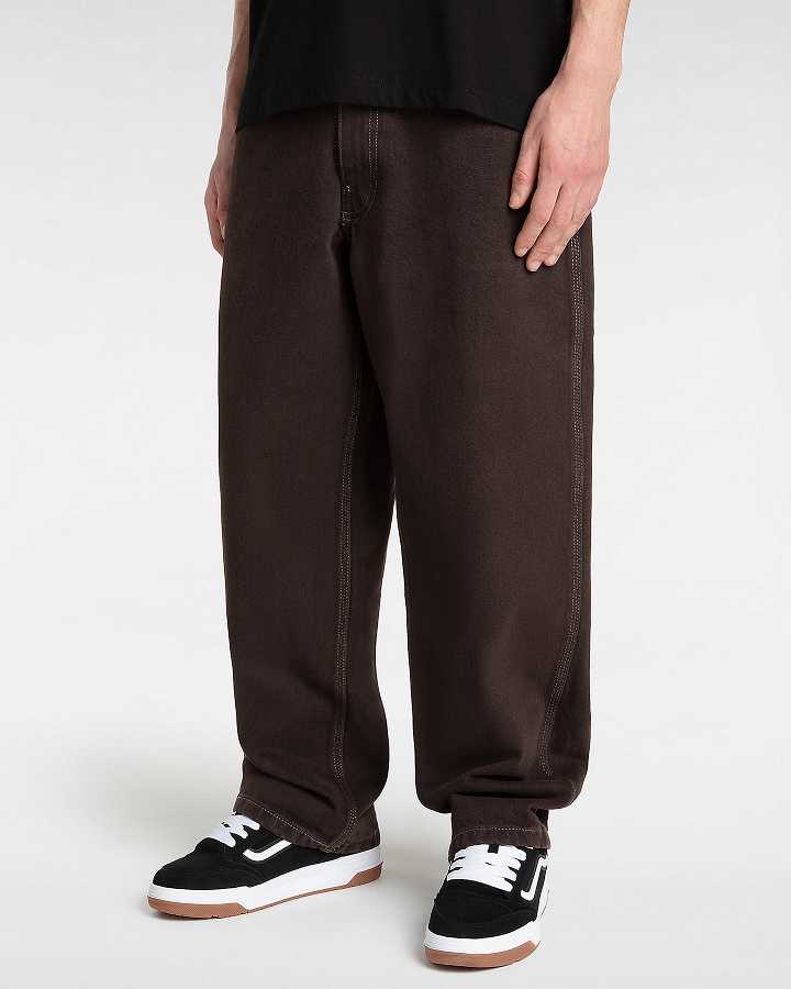 Brown Men Vans Skate Check-5 Loose Pants NZ | VN6924701