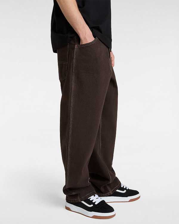 Brown Men Vans Skate Check-5 Loose Pants NZ | VN6924701