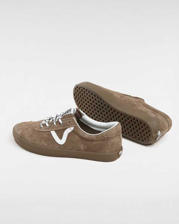 Brown Men Vans Sport Low Sneakers NZ | VN4089625