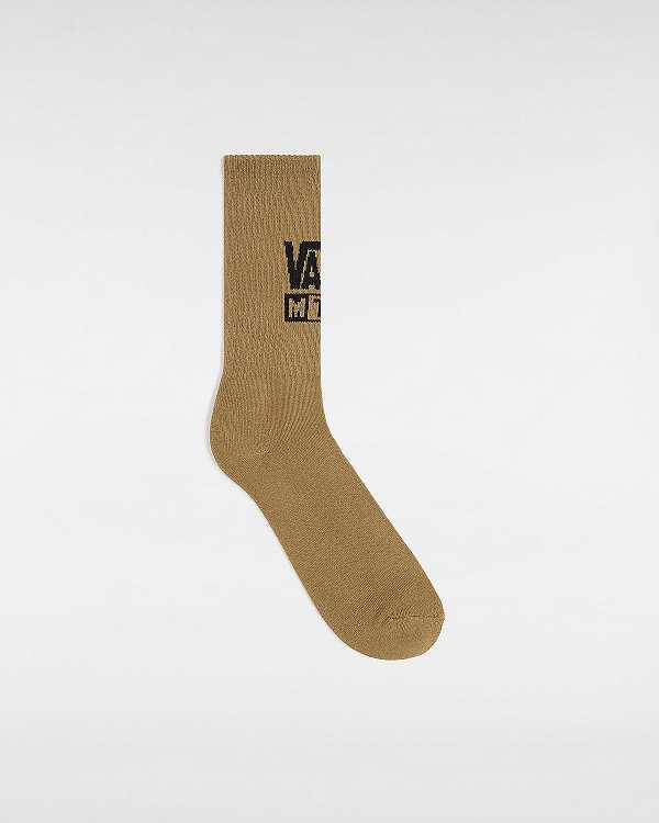 Brown Unisex Vans MTE Crestline Crew (1 Pair) Socks NZ | VN1234580