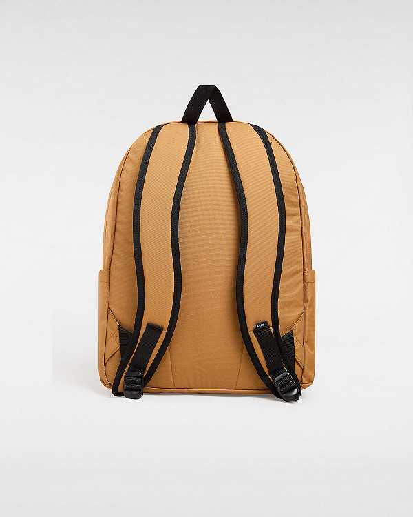 Brown Unisex Vans Old Skool Backpacks NZ | VN6908517