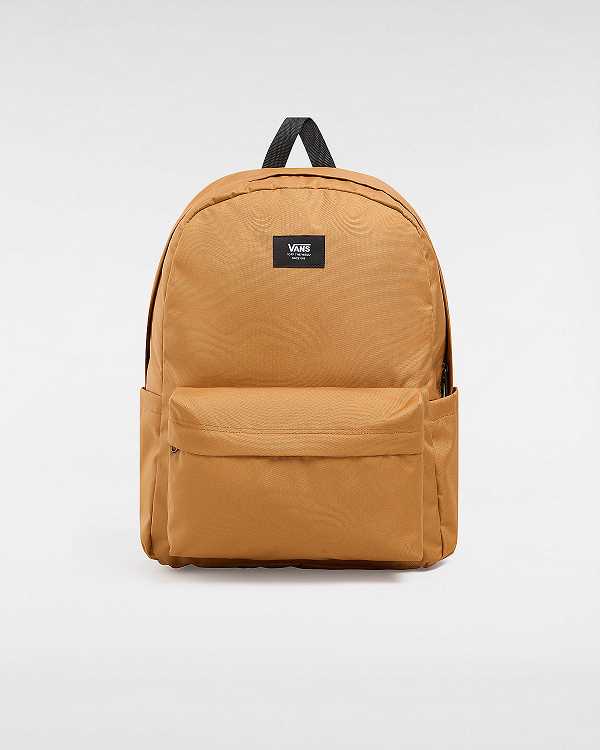 Brown Unisex Vans Old Skool Backpacks NZ | VN6908517