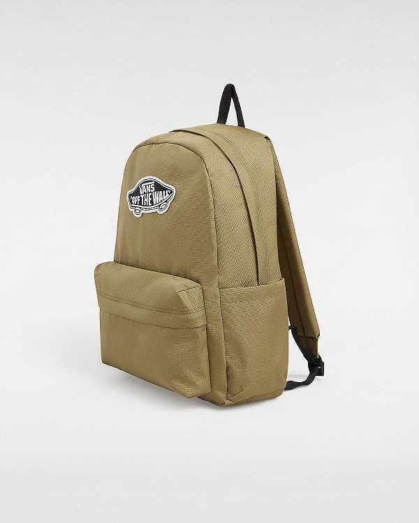 Brown Unisex Vans Old Skool Classic Backpacks NZ | VN5964371