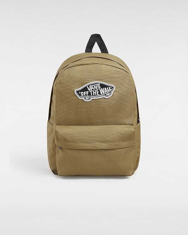 Brown Unisex Vans Old Skool Classic Backpacks NZ | VN5964371