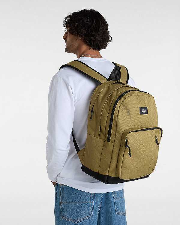 Brown Unisex Vans Old Skool Trek Backpacks NZ | VN2861049