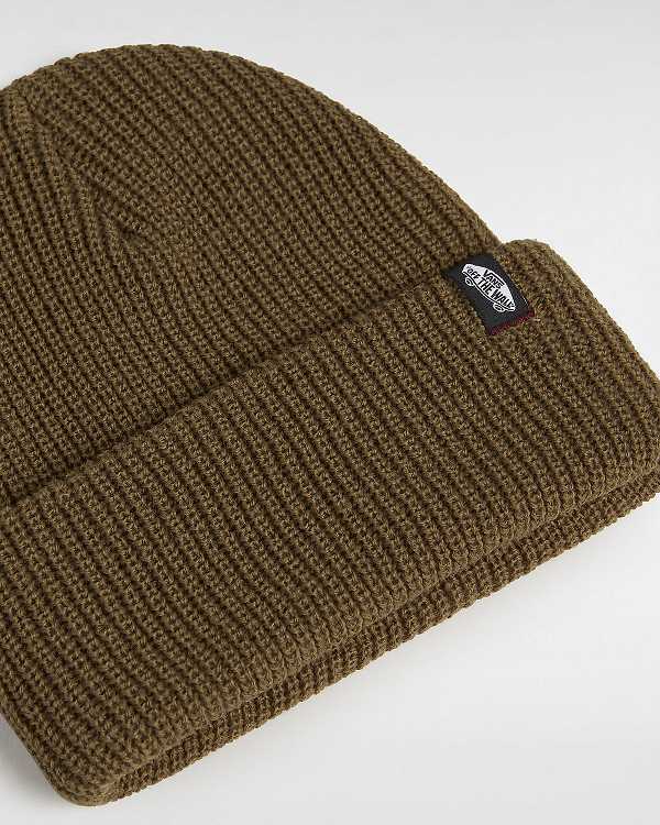 Brown Unisex Vans Original Shallow Cuff Beanie NZ | VN1952368