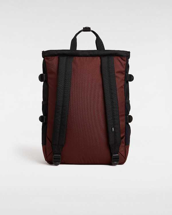 Brown Unisex Vans Sherwin Backpacks NZ | VN4298371