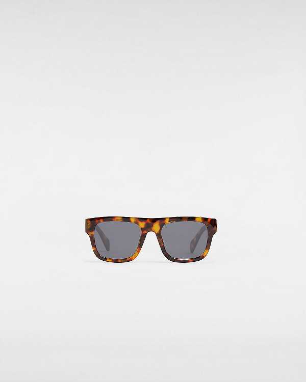 Brown Unisex Vans Squared Off Sunglasses NZ | VN0218534