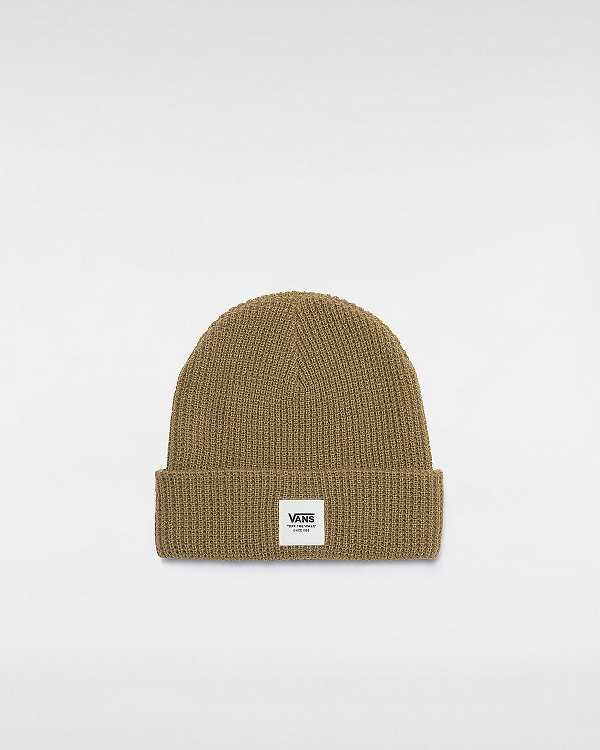 Brown Unisex Vans Waffle Cuff Beanie NZ | VN3862704