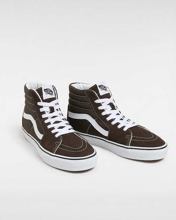 Brown Women Vans Colour Theory Sk8-Hi Sneakers NZ | VN4809735