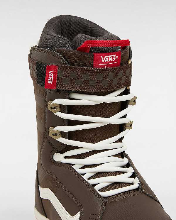 Brown Women Vans Hi-Standard Pro X Jill Perkins MTE Snowboard Boots NZ | VN3186504