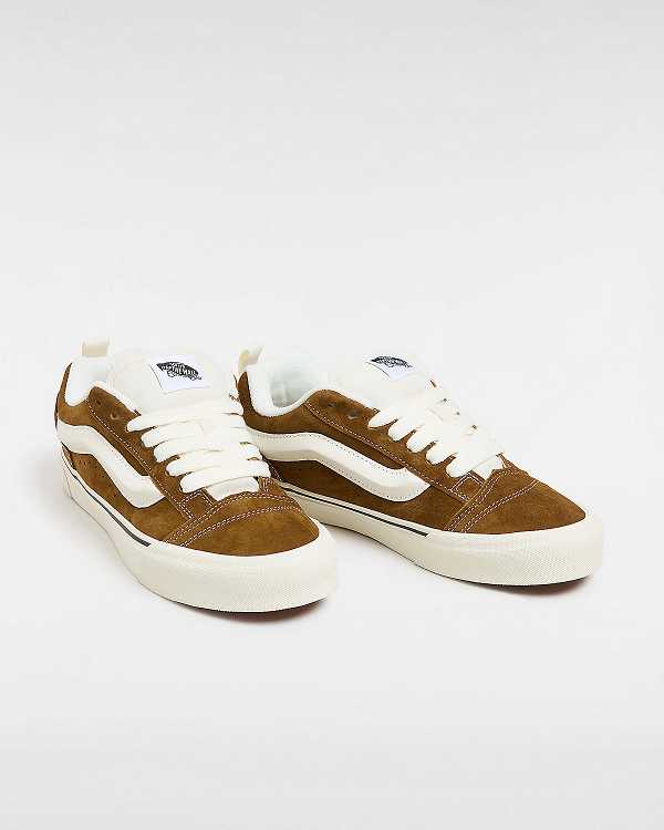 Brown Women Vans Knu Skool Sneakers NZ | VN6109835