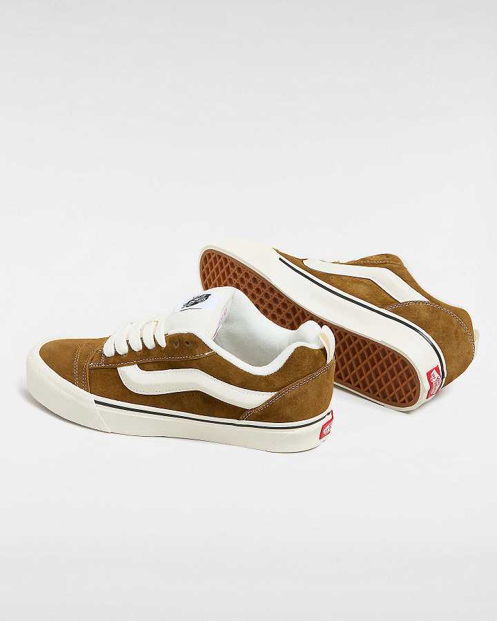 Brown Women Vans Knu Skool Sneakers NZ | VN6109835