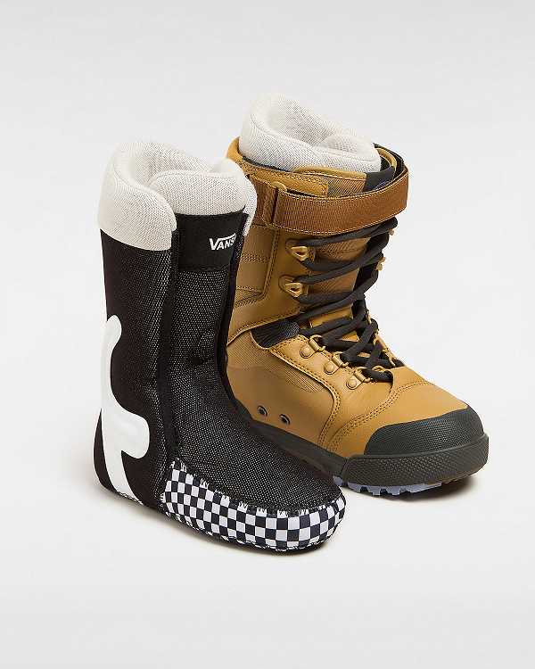 Brown Women Vans Luna Ventana Pro MTE Snowboard Boots NZ | VN5061849