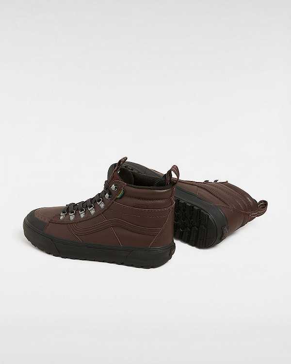 Brown Women Vans MTE Sk8-Hi DR Waterproof Shoes NZ | VN1675384