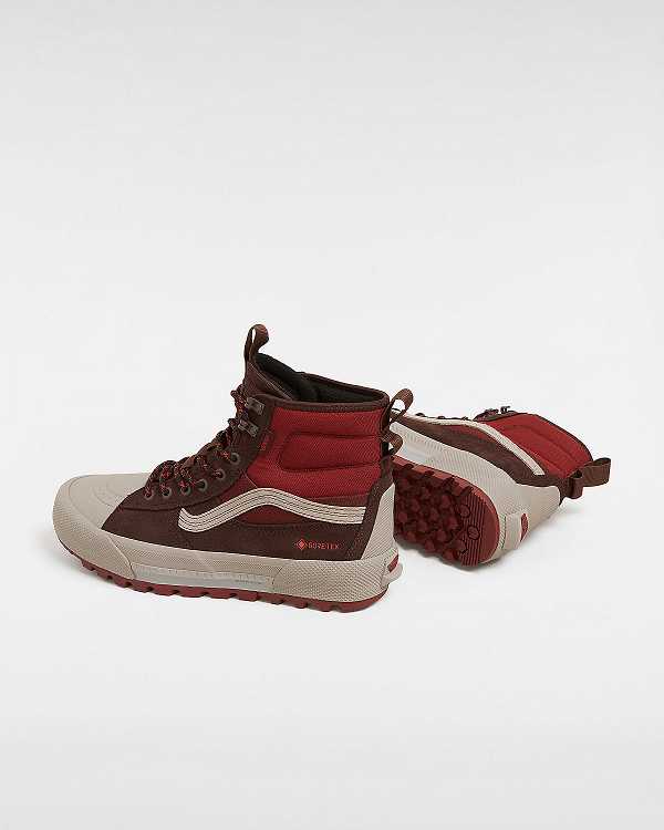 Brown Women Vans MTE Sk8-Hi Gore-tex Shoes NZ | VN3704269