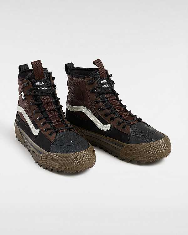 Brown Women Vans MTE Sk8-Hi Gore-tex Shoes NZ | VN3406879