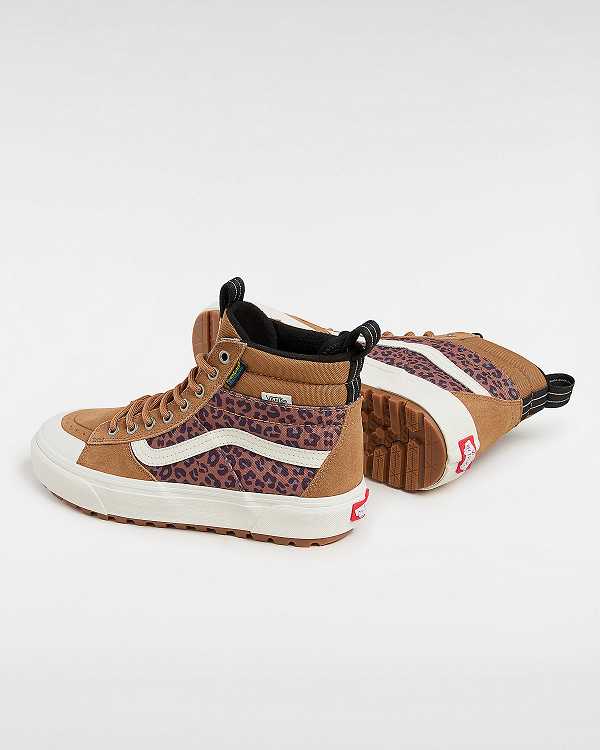 Brown Women Vans MTE Sk8-Hi Waterproof Shoes NZ | VN7031425