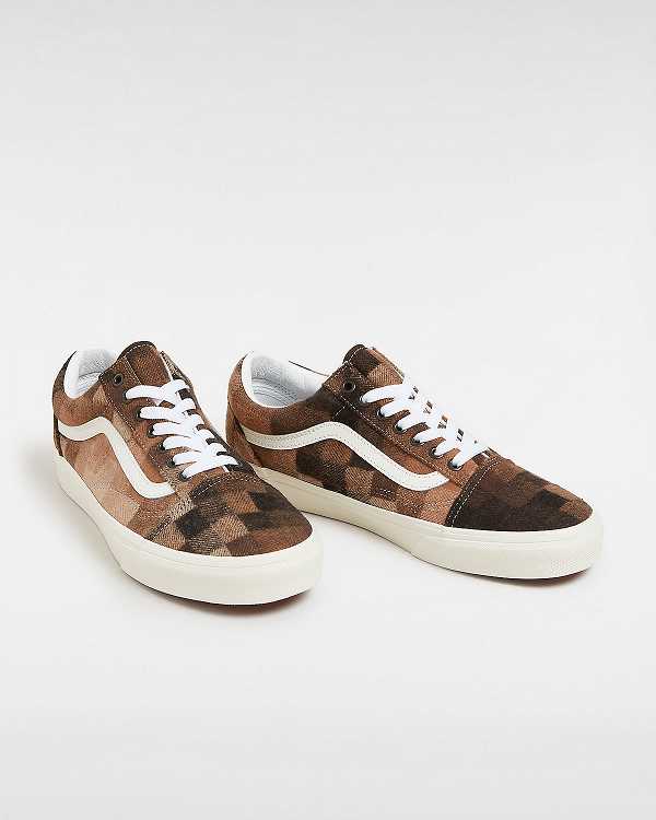 Brown Women Vans Old Skool Sneakers NZ | VN5364982