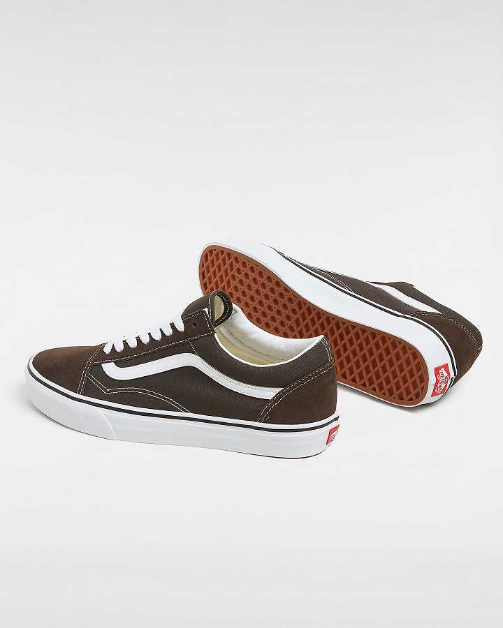 Brown Women Vans Old Skool Sneakers NZ | VN8614739