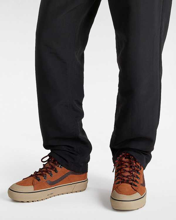 Brown / Orange Men Vans MTE Sk8-Hi DR Waterproof Shoes NZ | VN5289360