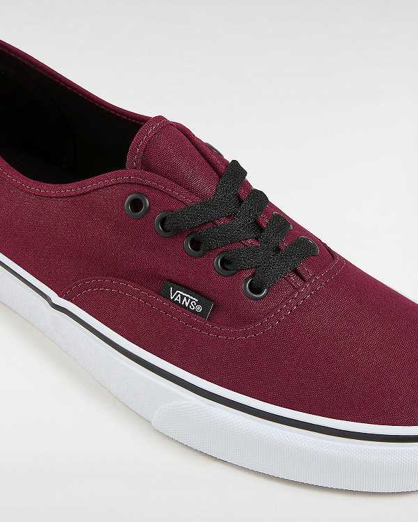 Burgundy Men Vans Authentic Sneakers NZ | VN3210469