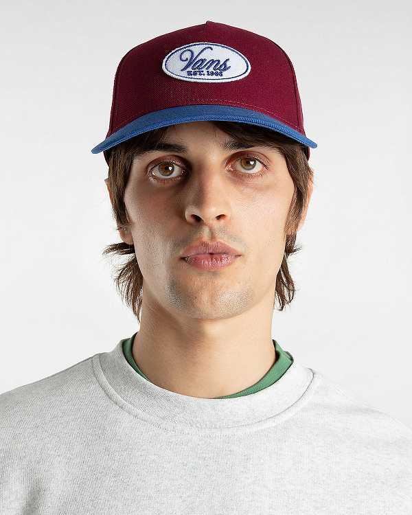 Burgundy Unisex Vans Y2V Hats NZ | VN2703954