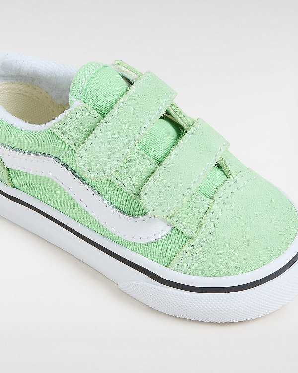 Green Kids' Vans Old Skool (1-4 Years) Sneakers NZ | VN4520983