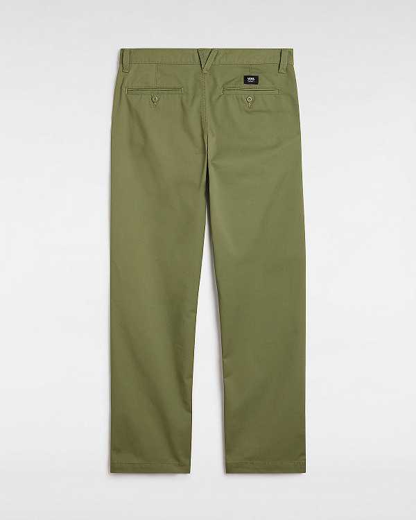 Green Men Vans Authentic Chino Relaxed Pants NZ | VN6740582