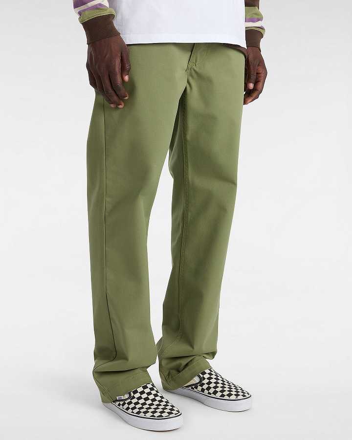 Green Men Vans Authentic Chino Relaxed Pants NZ | VN6740582