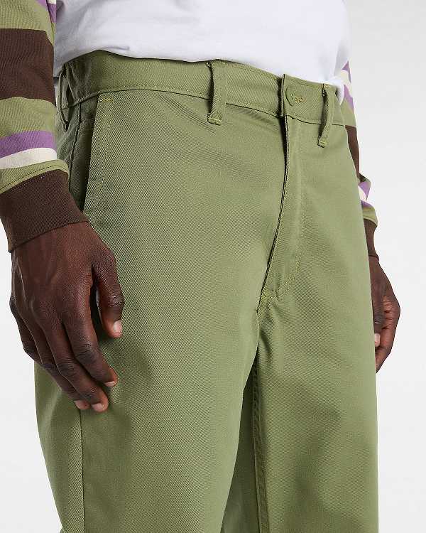 Green Men Vans Authentic Chino Relaxed Pants NZ | VN6740582